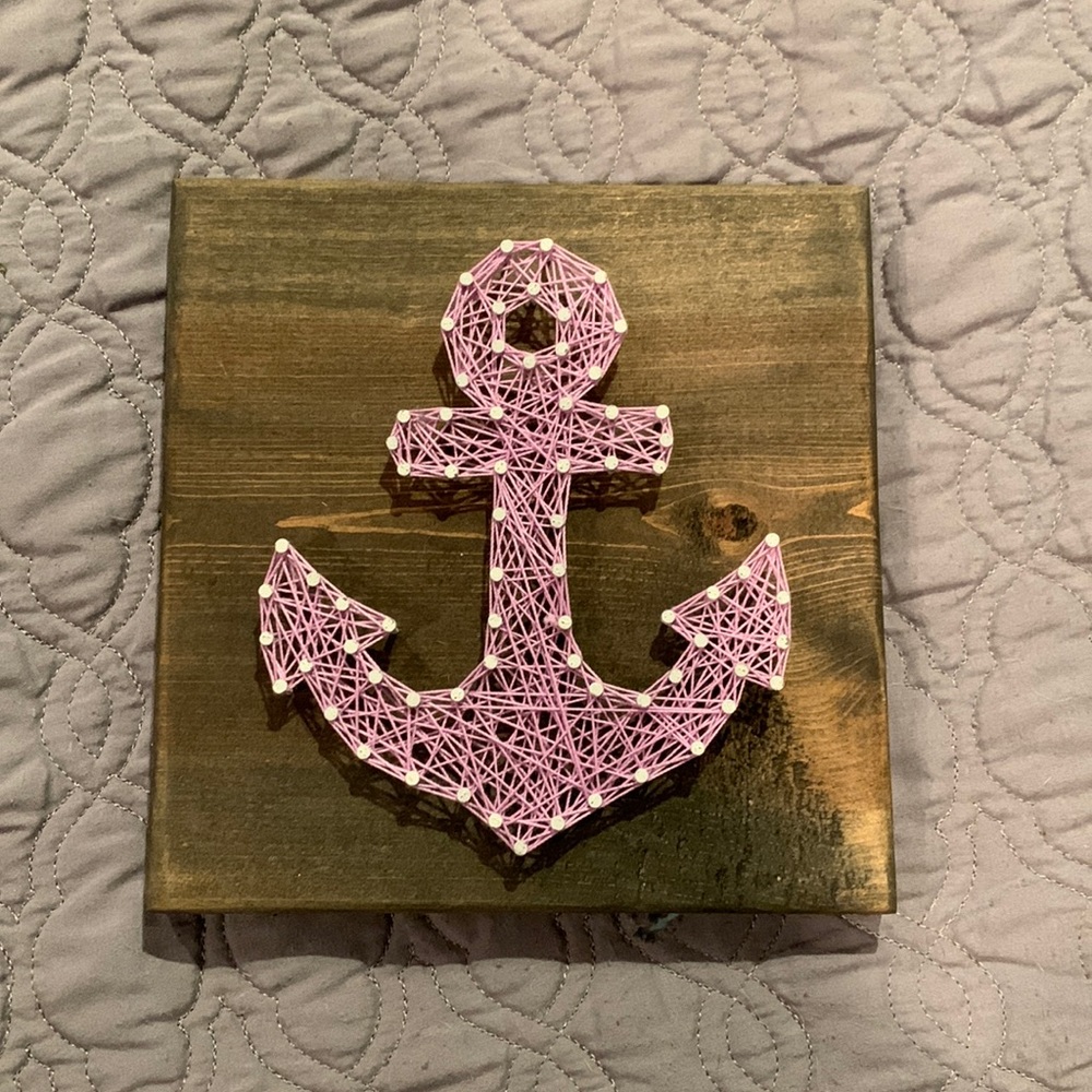 Nail & String Art - Anchor